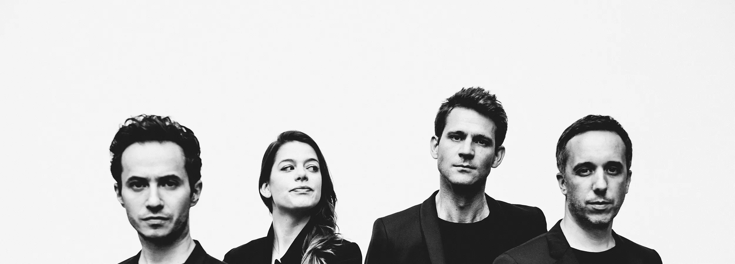 Quatuor Ebène black and white