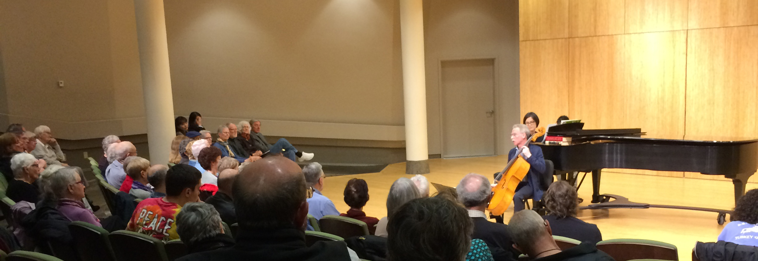 Lecture in auditorium