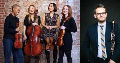 Four strings are delightful on their own—but invite a clarinet and the conversation becomes downright irresistible! Renowned clarinetist James Shields joins New York City’s Overlook Quartet for captivating quintets by Samuel Coleridge-Taylor and Portland favorite Kenji Bunch.